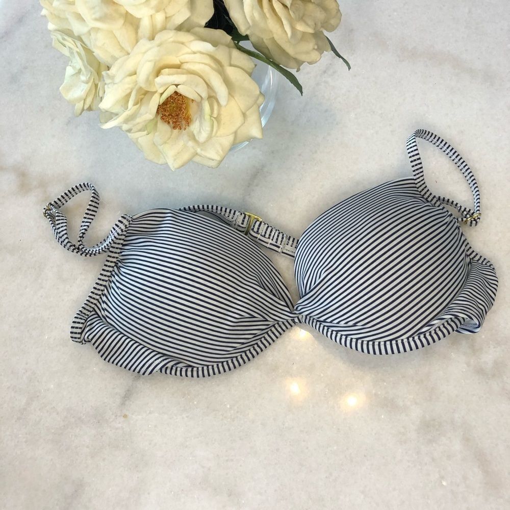 XHILARATION striped bikini top XL ***3 for $2… - Picture 1 of 7